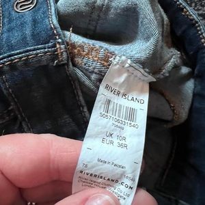 Ladies River Island Molly Jeans